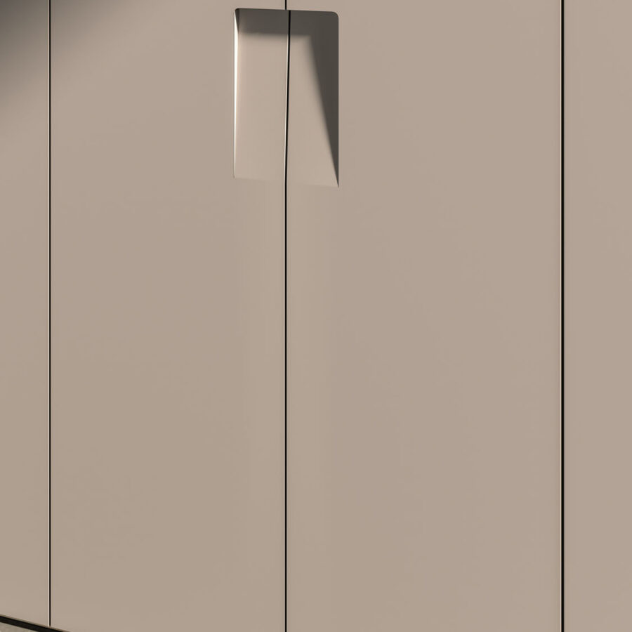 Hinged wardrobe with Niban composition Night 03 Orme