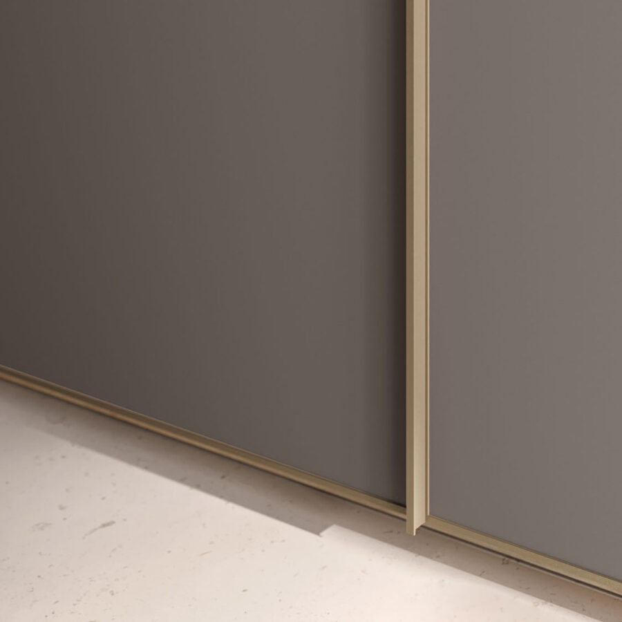 Hinged wardrobe with Noto Lateral doors composition Night 20 Orme